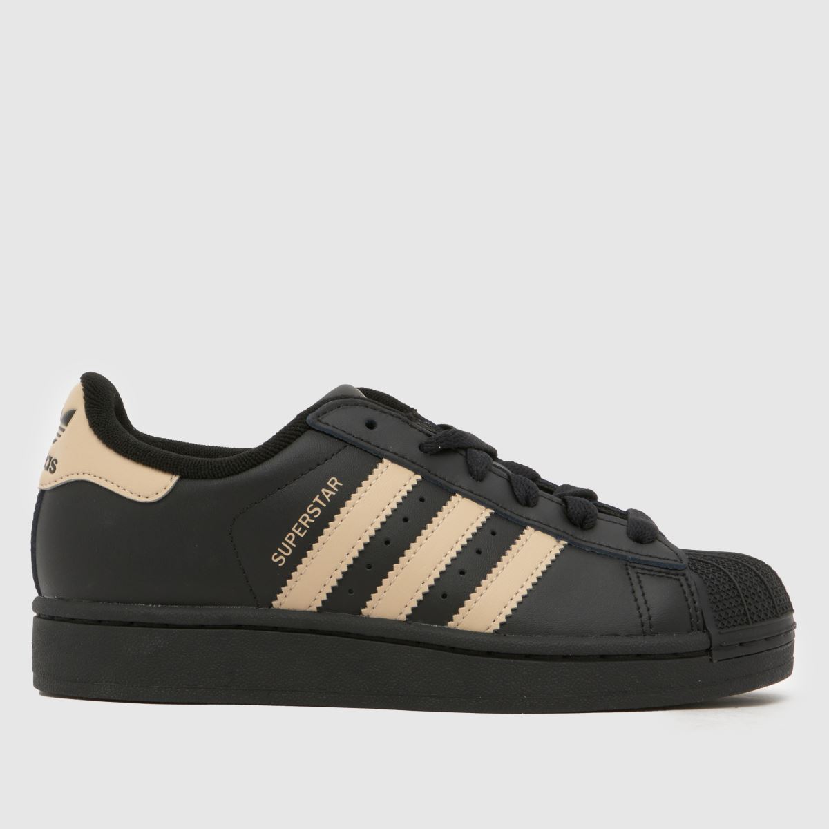 schuh adidas Superstar II Youth in Black Multi