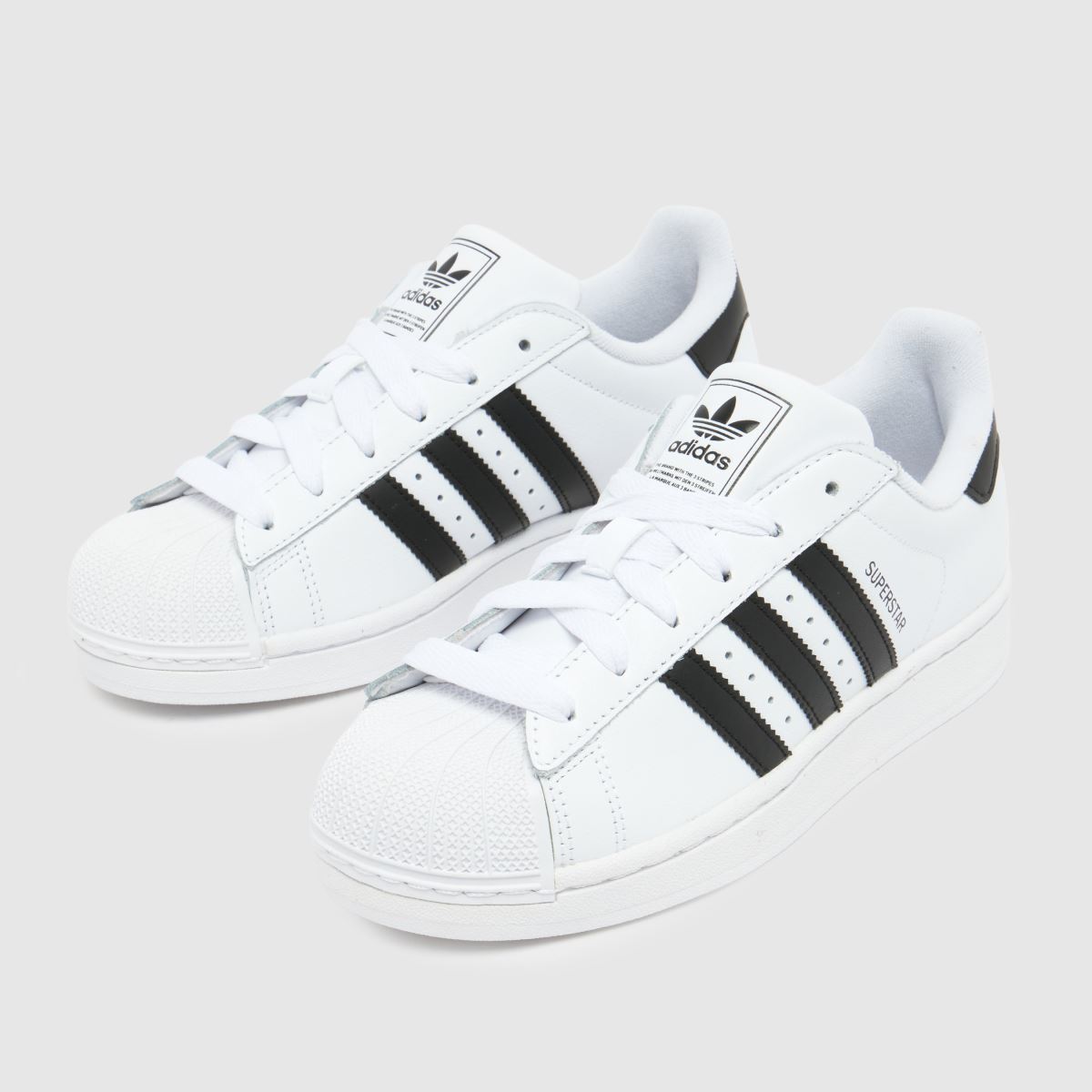 Schuh Adidas Superstar II Youth In White