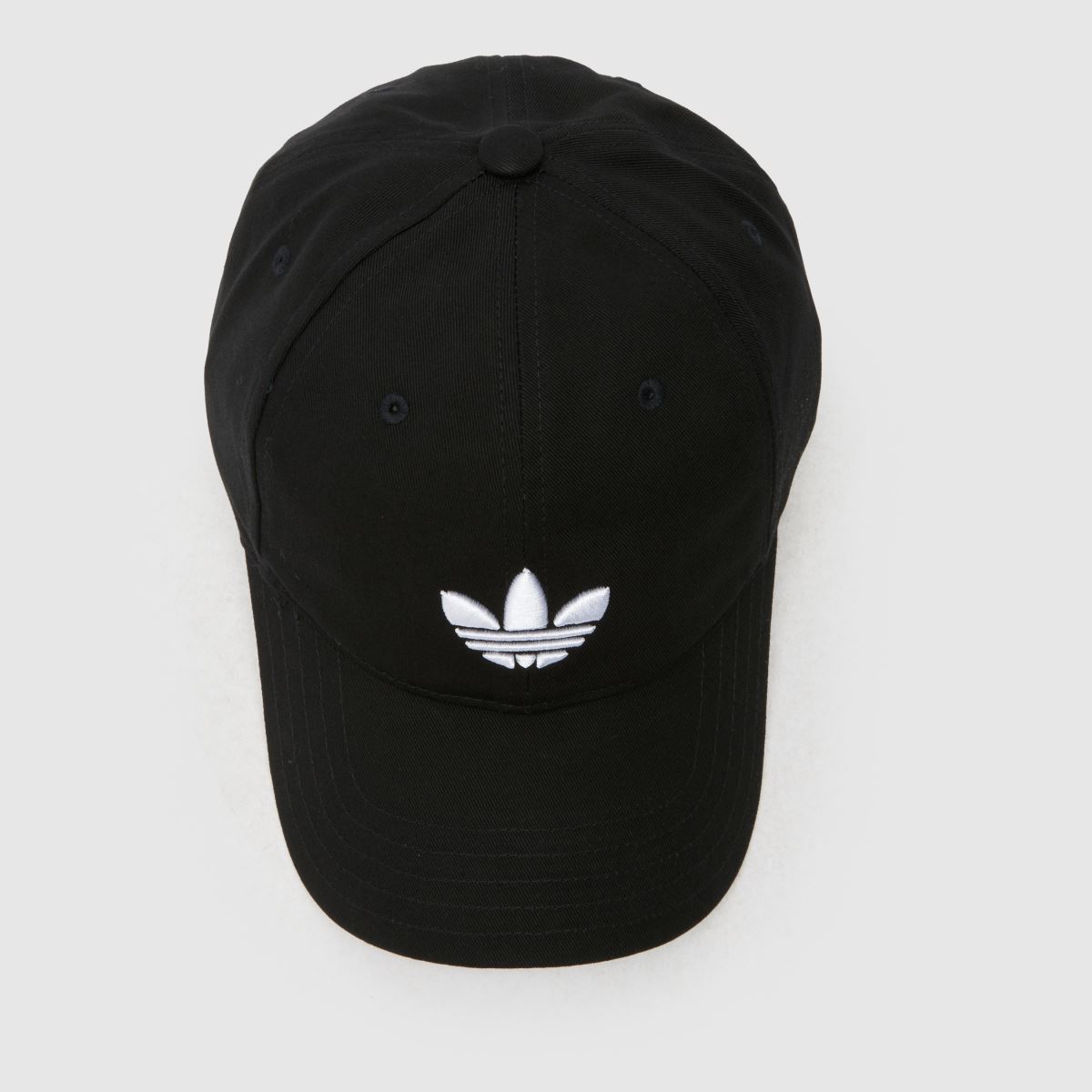 Schuh Adidas Trefoil Baseball Cap In Black & White