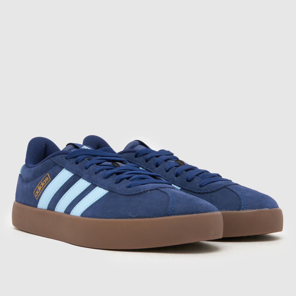 Schuh Adidas VL Court 3.0 In Navy & Pl Blue