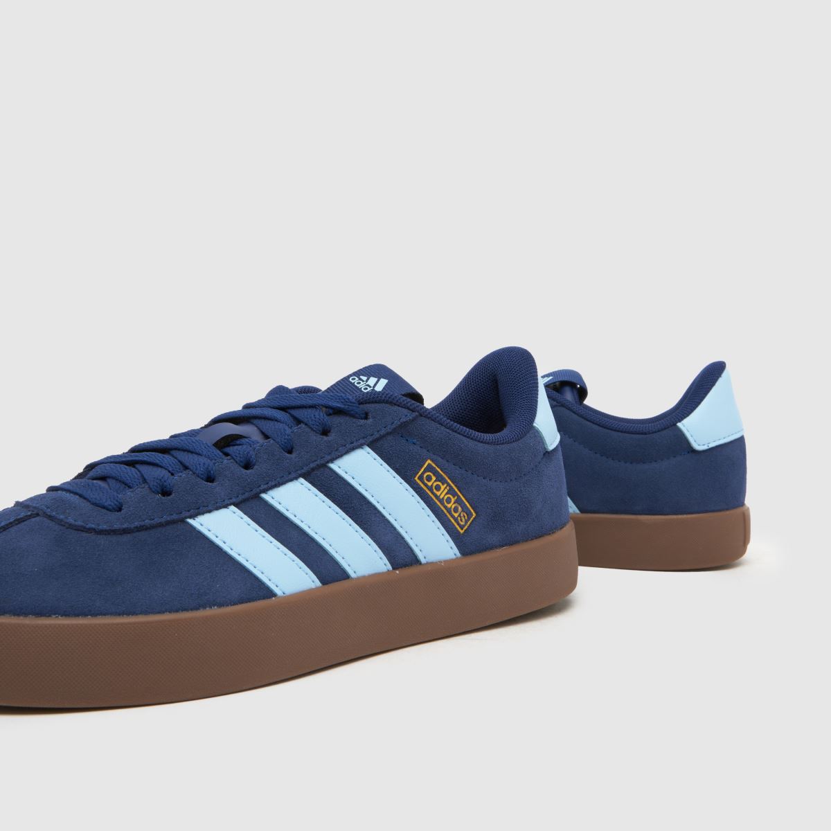 Schuh Adidas VL Court 3.0 In Navy & Pl Blue