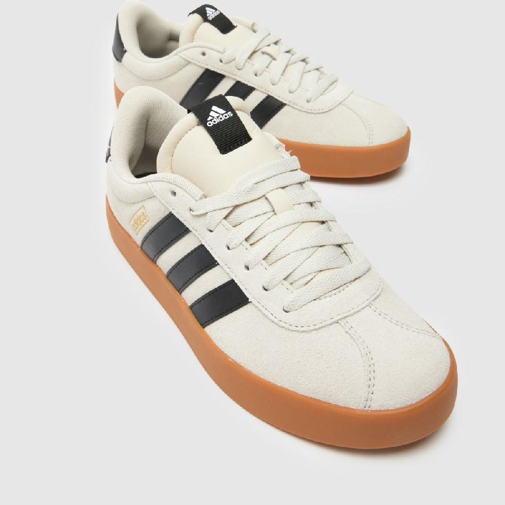 Schuh Adidas Vl Court 3.0 In Off-White Multi