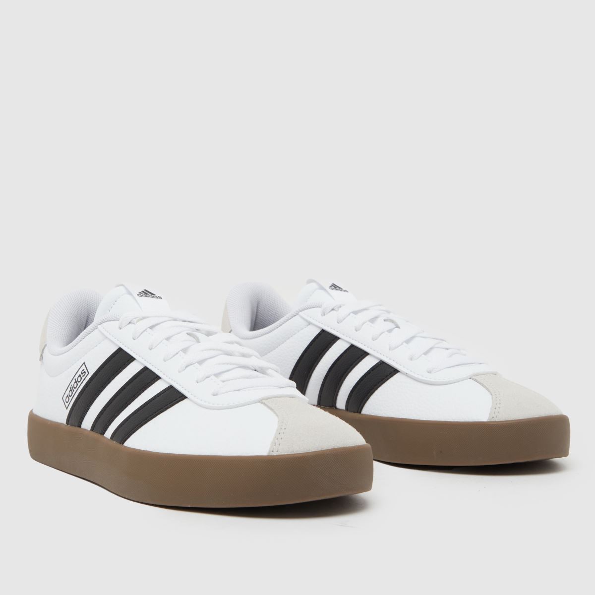 Schuh Adidas VL Court 3.0 In White & Black