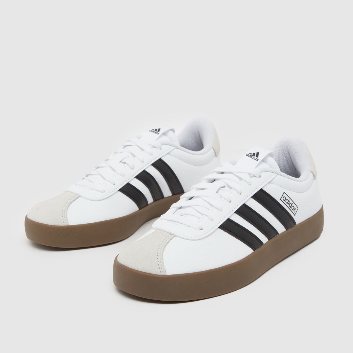 Schuh Adidas VL Court 3.0 In White & Black