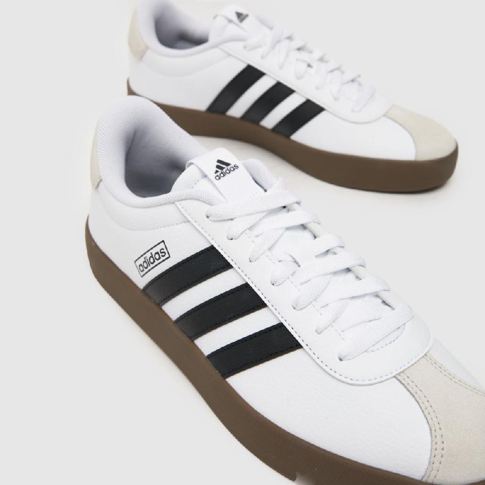 Schuh Adidas VL Court 3.0 In White & Black