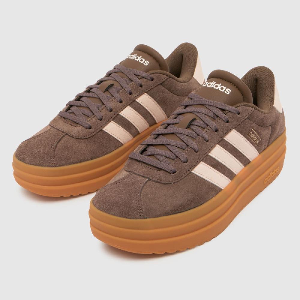 Schuh Adidas VL Court Bold In Brown Multi