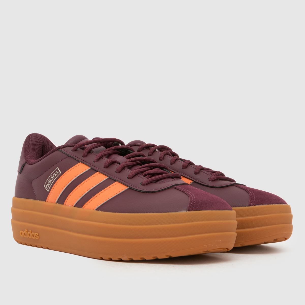Schuh Adidas VL Court Bold In Burgundy
