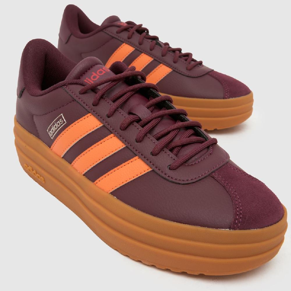 Schuh Adidas VL Court Bold In Burgundy