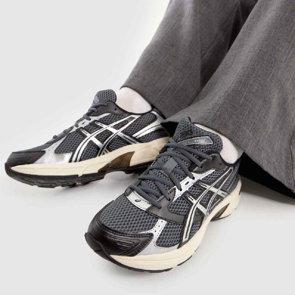 Schuh ASICS GEL-1130 In Black & Silver