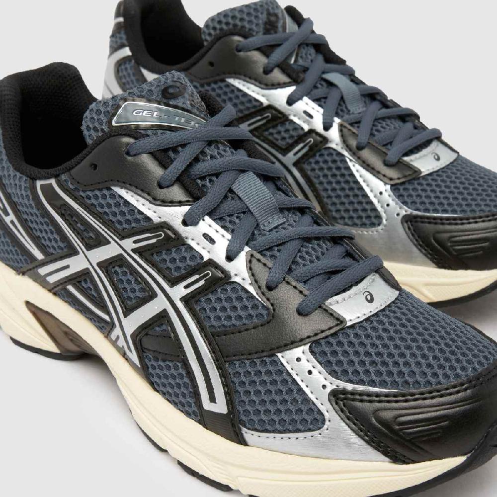Schuh ASICS GEL-1130 In Black & Silver