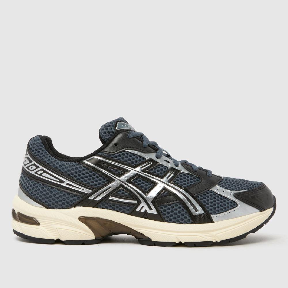 schuh ASICS GEL-1130 in Black & Silver