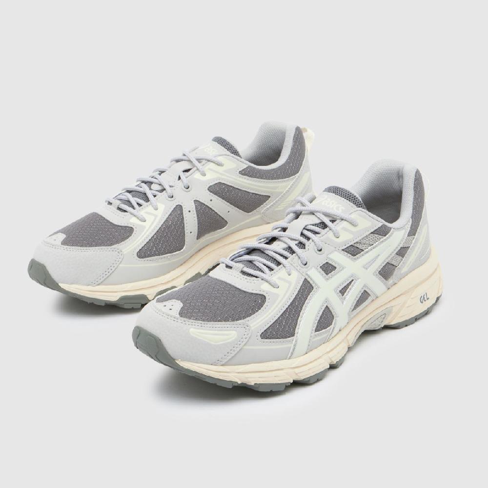 Schuh ASICS GEL-Venture 6 In White & Grey