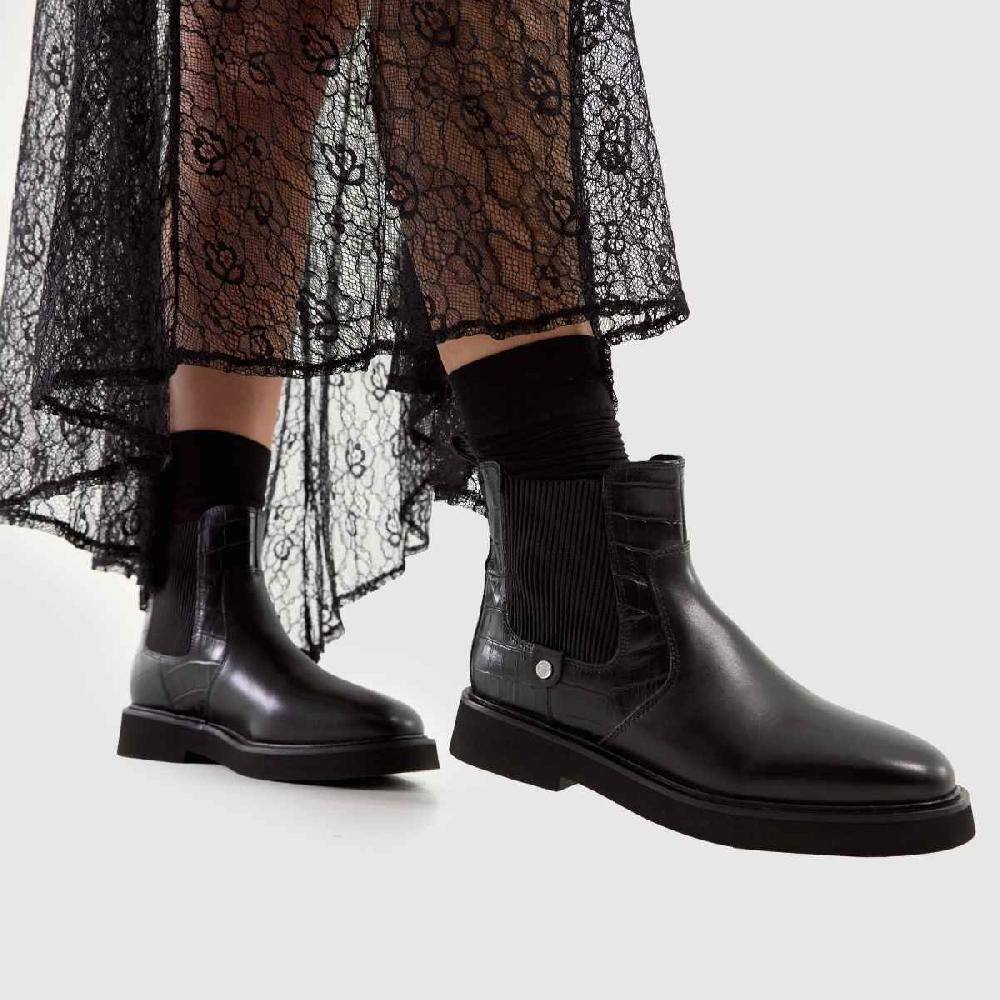 Schuh Barbour Delfine Chelsea In Black