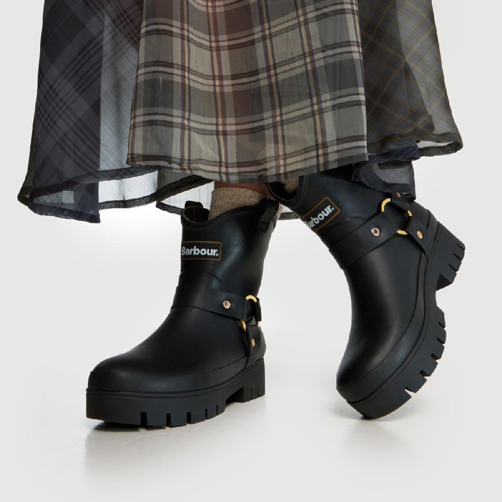 Schuh Barbour Elley Harness Wellington In Black