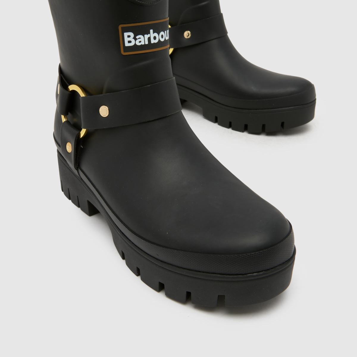 Schuh Barbour Elley Harness Wellington In Black