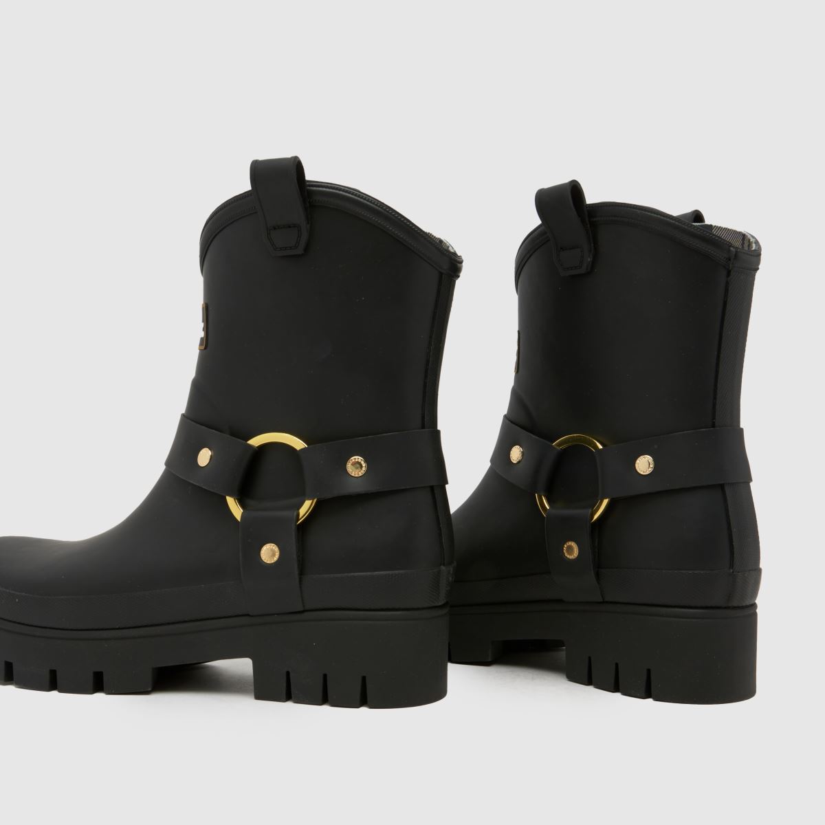 Schuh Barbour Elley Harness Wellington In Black