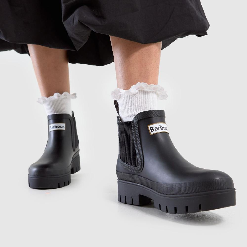 Schuh Barbour Halton Wellington In Black