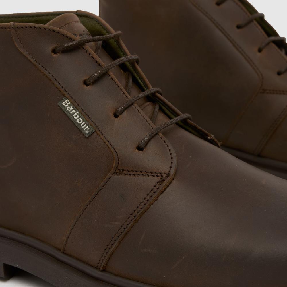 Schuh Barbour Meays Chukka In Dark Brown