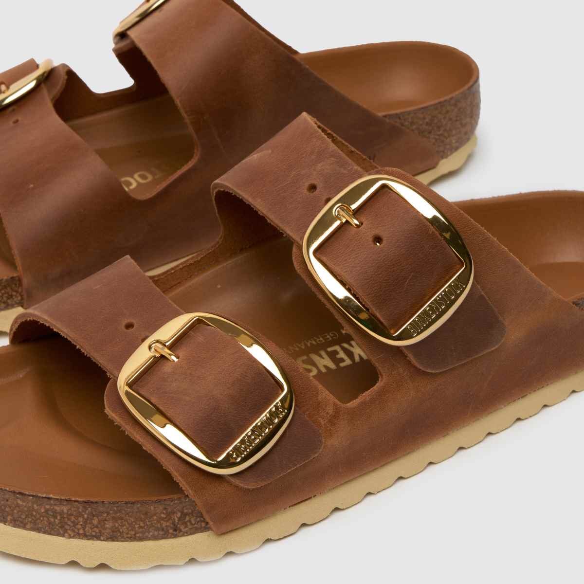 Schuh BIRKENSTOCK Arizona Big Buckle In Cognac