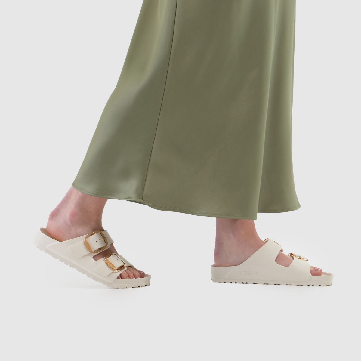 Schuh BIRKENSTOCK Arizona EVA Big Buckle In White