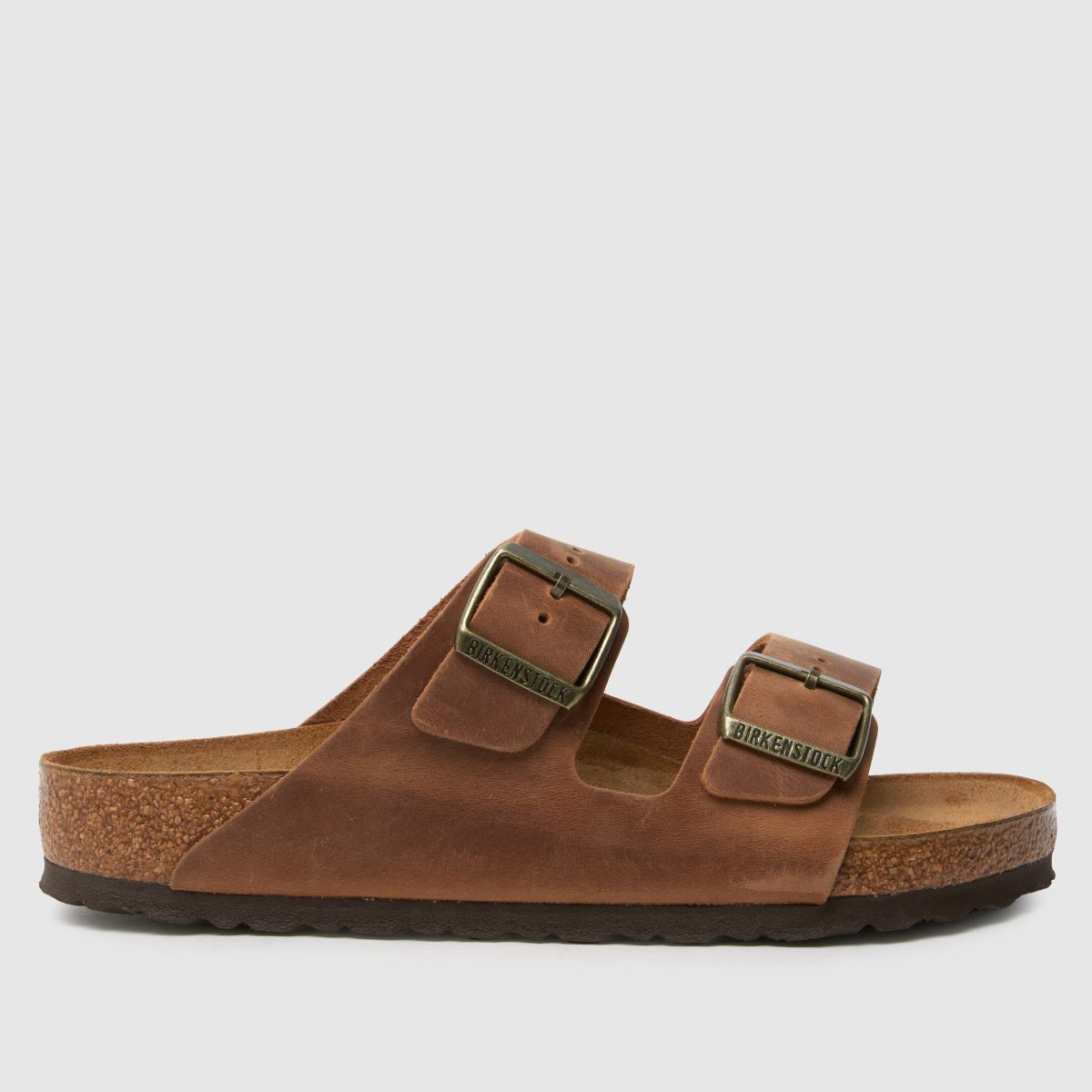 schuh BIRKENSTOCK Arizona Oiled Leather in Cognac
