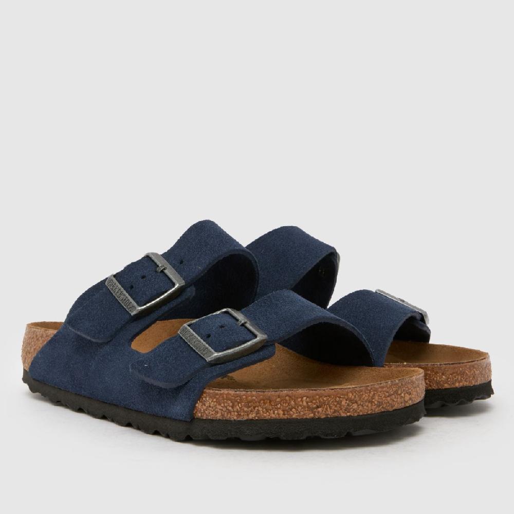 Schuh BIRKENSTOCK Arizona Suede In Navy