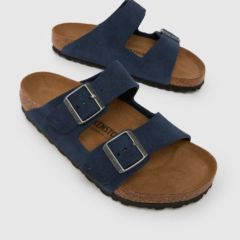 Schuh BIRKENSTOCK Arizona Suede In Navy