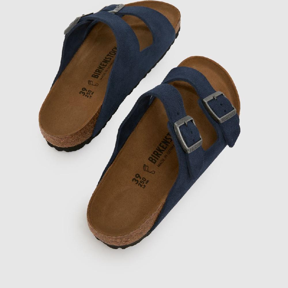 Schuh BIRKENSTOCK Arizona Suede In Navy