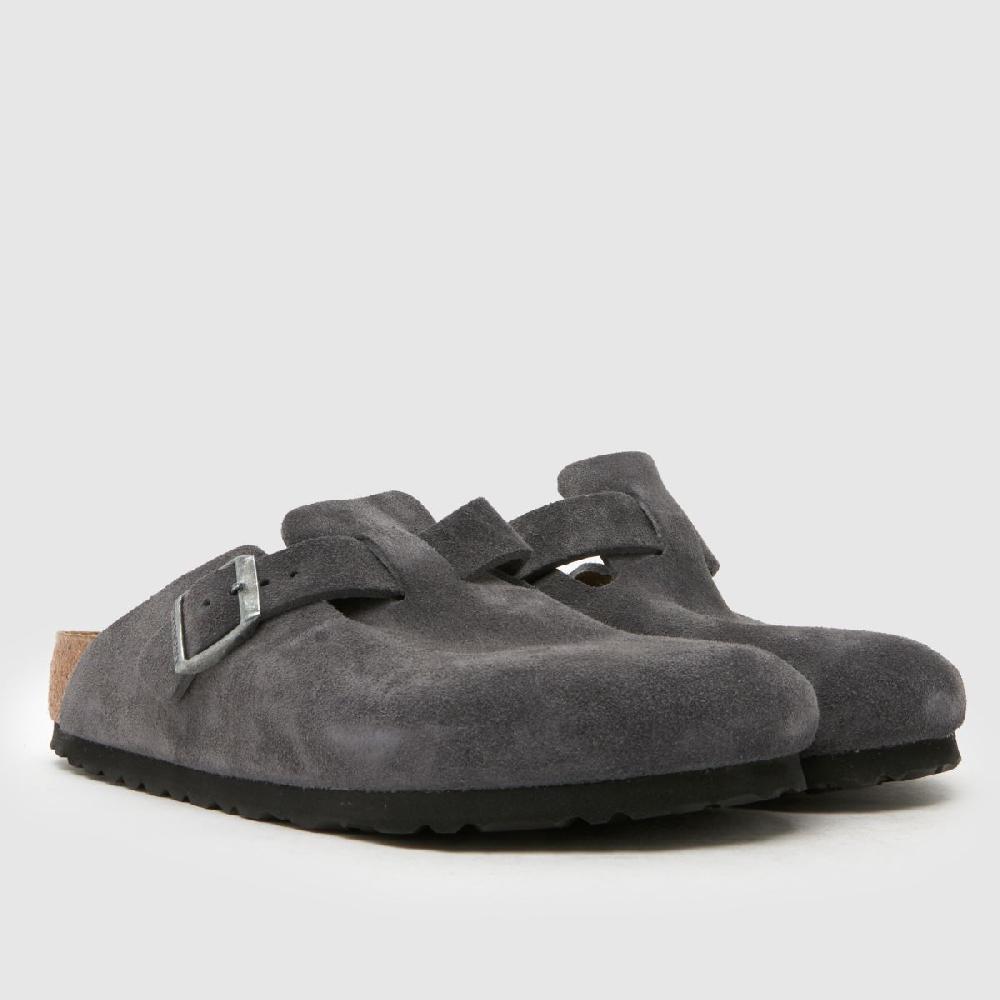 Schuh BIRKENSTOCK Boston Clog In Grey