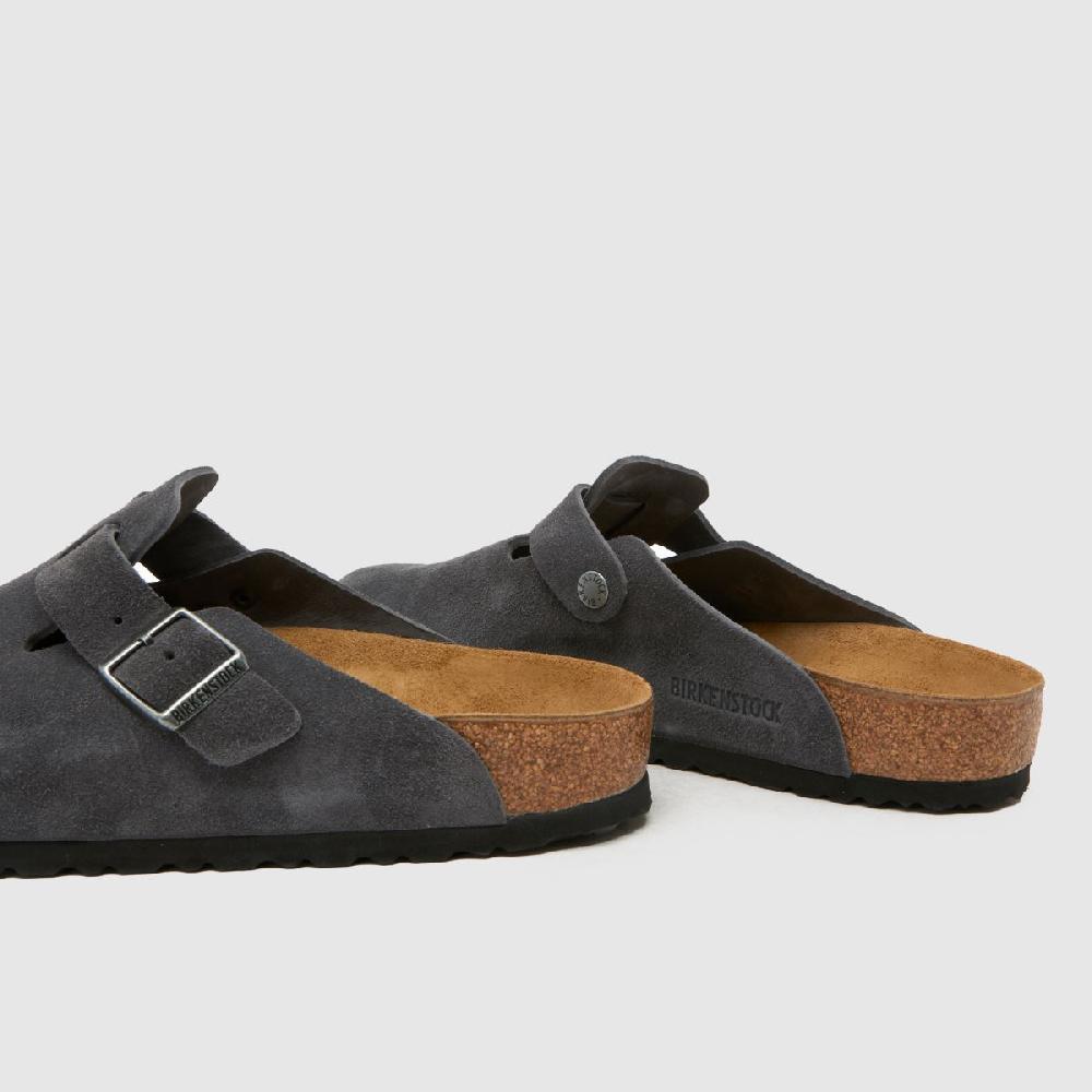 Schuh BIRKENSTOCK Boston Clog In Grey