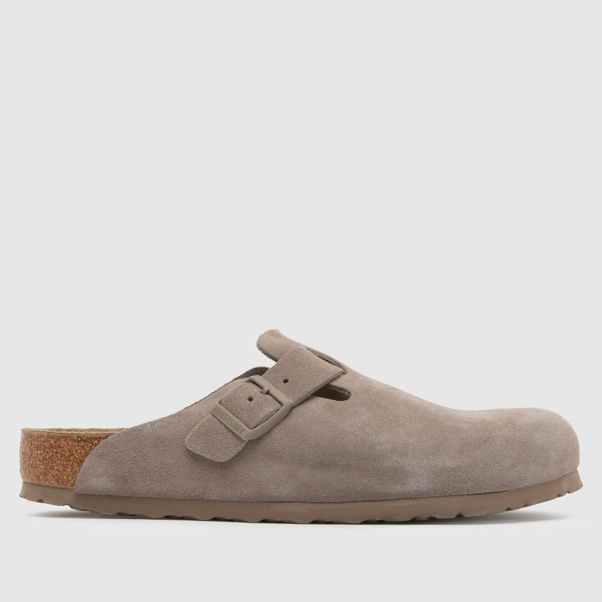 schuh BIRKENSTOCK Boston Clog in Grey Taupe