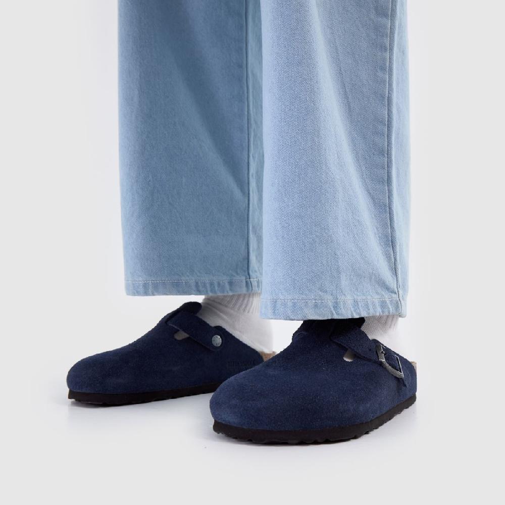 Schuh BIRKENSTOCK Boston Clog In Navy