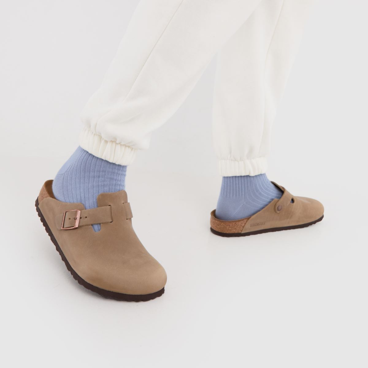 Schuh BIRKENSTOCK Boston Clog In Tobacco Brown