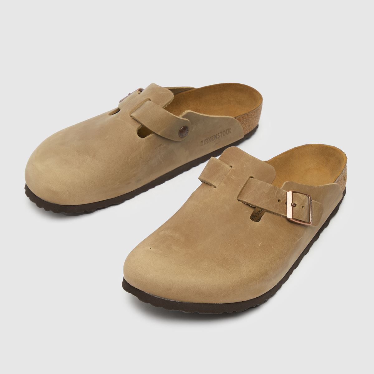 Schuh BIRKENSTOCK Boston Clog In Tobacco Brown