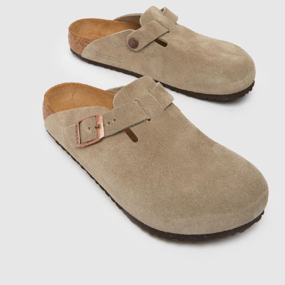 Schuh BIRKENSTOCK Boston Clog Junior In Taupe