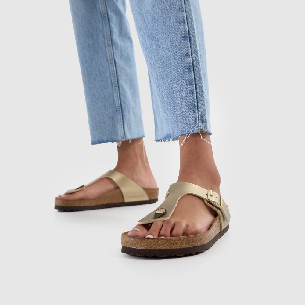 Schuh BIRKENSTOCK Gizeh In Gold