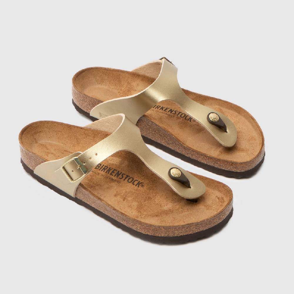 Schuh BIRKENSTOCK Gizeh In Gold