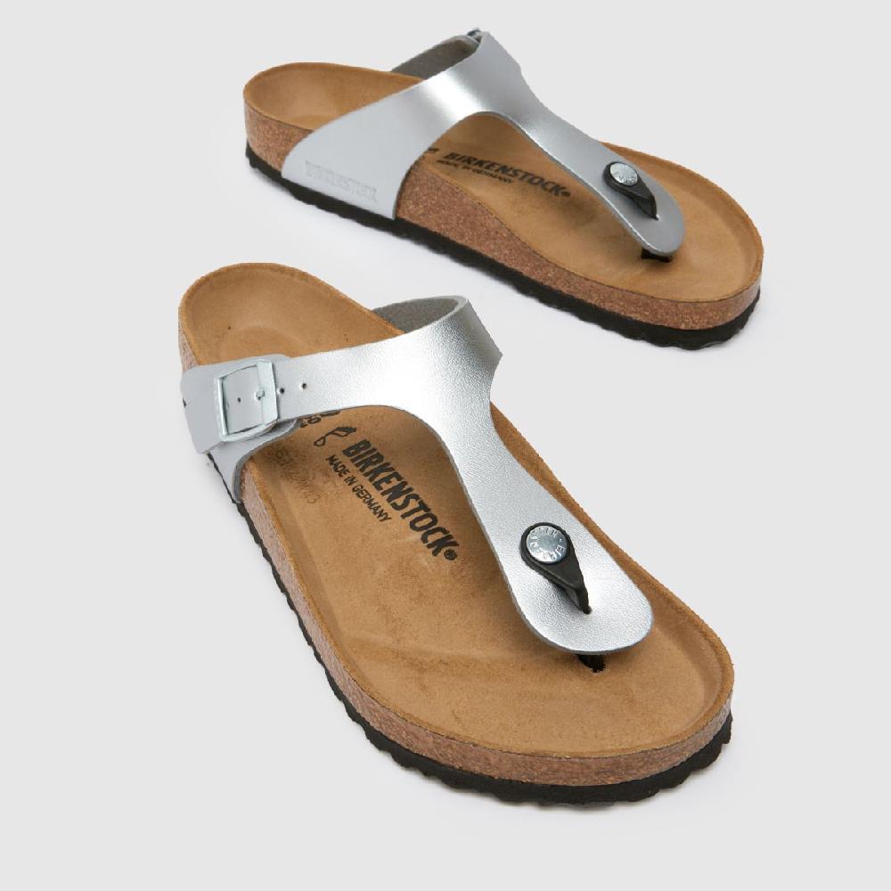 Schuh BIRKENSTOCK Gizeh In Silver
