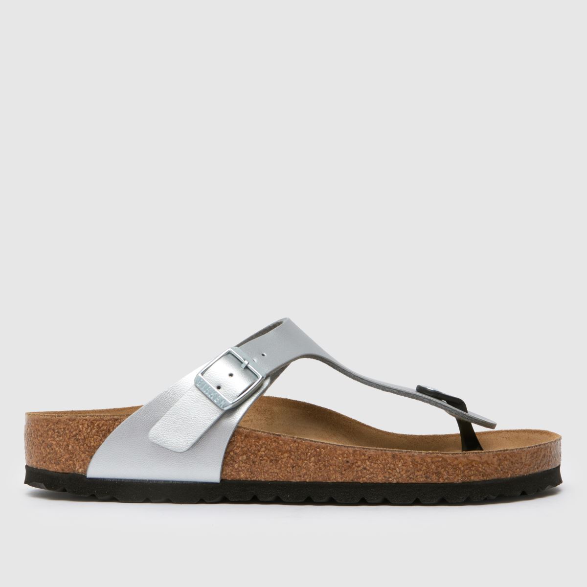 schuh BIRKENSTOCK Gizeh in Silver