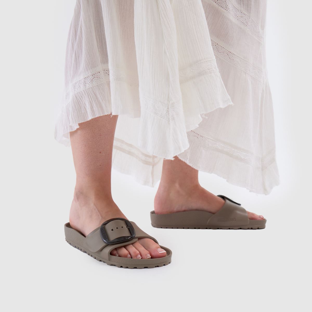 Schuh BIRKENSTOCK Madrid EVA Big Buckle In Taupe