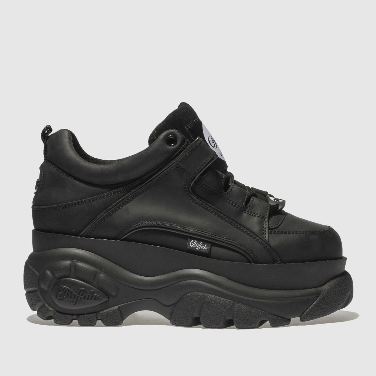 schuh Buffalo London Classic Low in Black