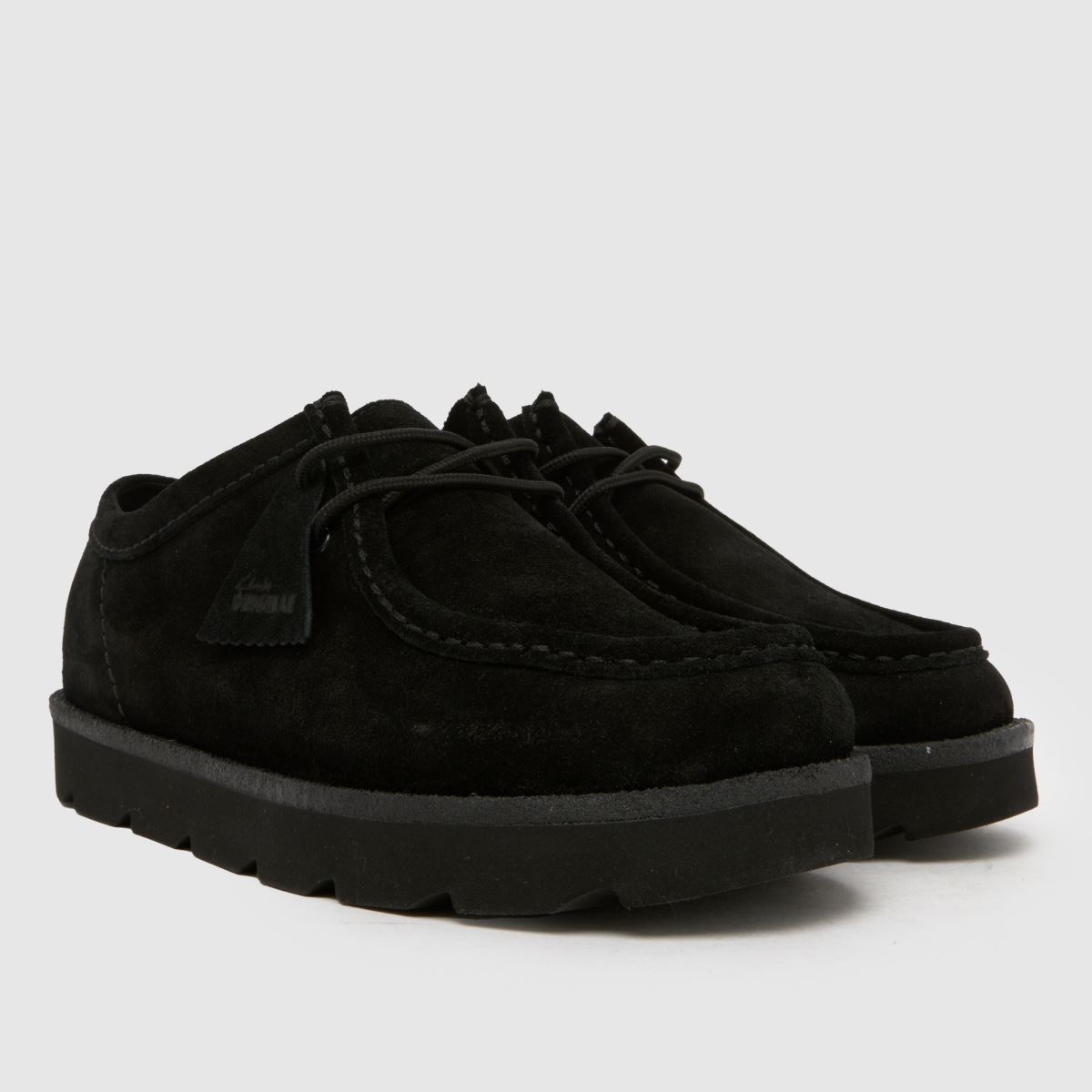 Schuh Clarks Originals Meare Wallabee In Black