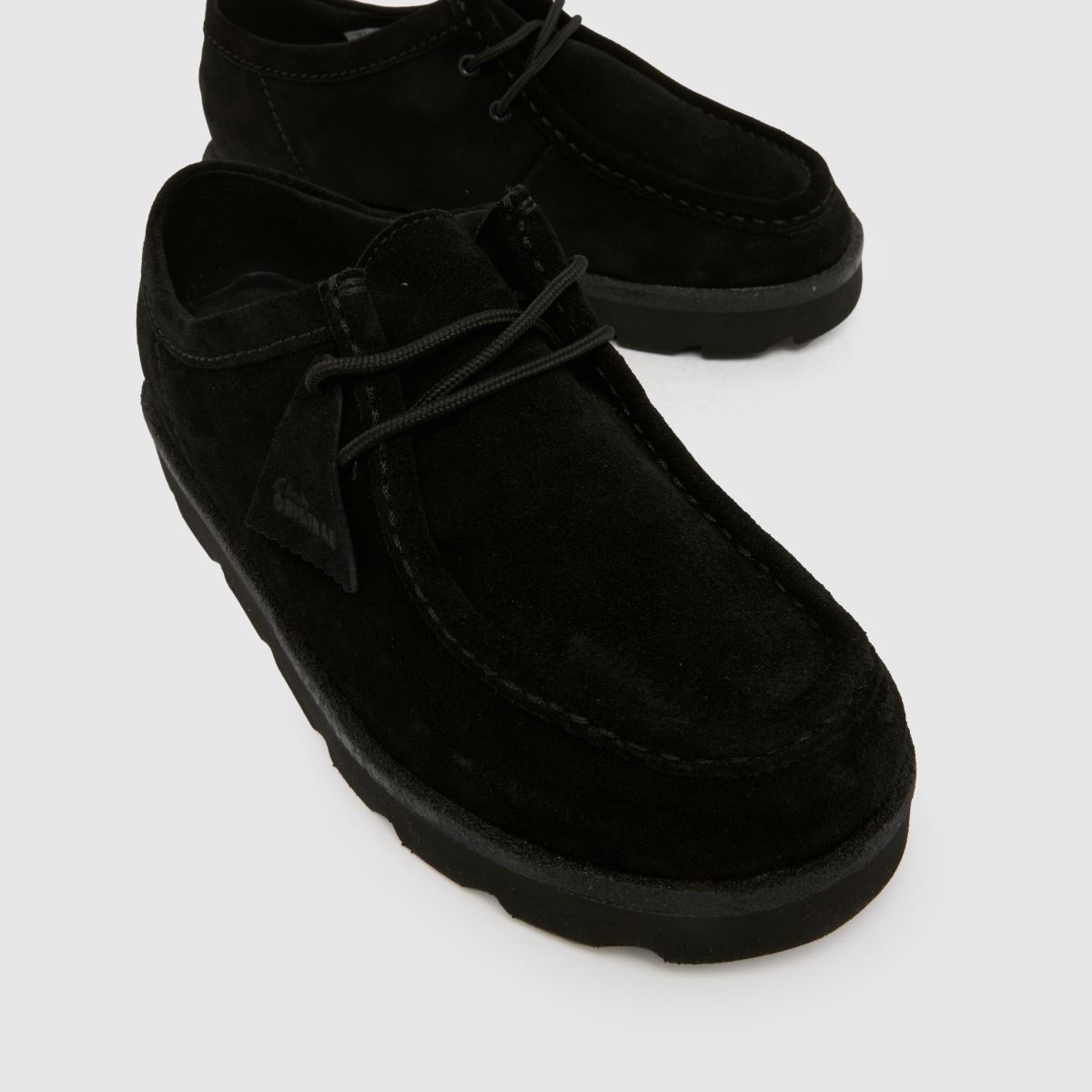 Schuh Clarks Originals Meare Wallabee In Black