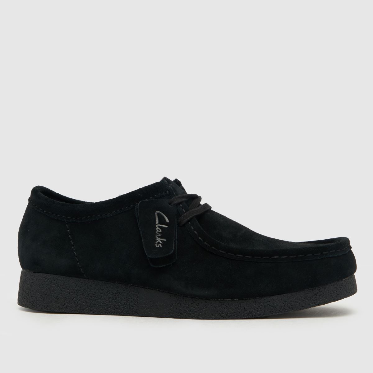 schuh Clarks Wallabee Evo in Black