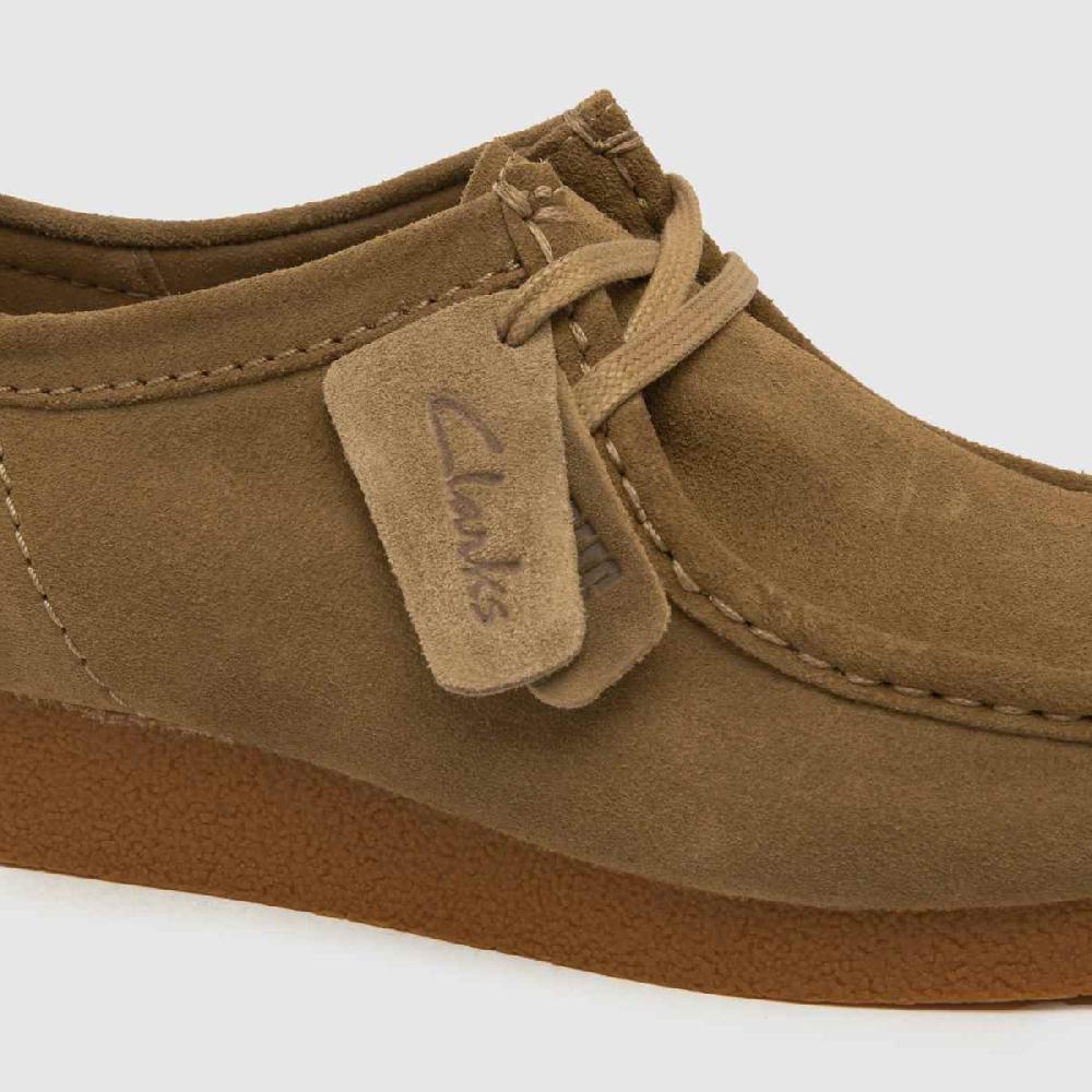 Schuh Clarks Wallabee Evo In Taupe