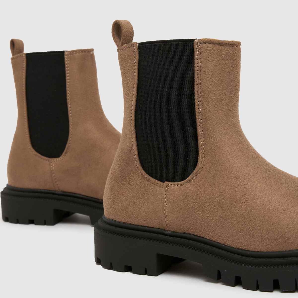 Schuh Schuh Click Chunky Chelsea Girls Junior In Taupe