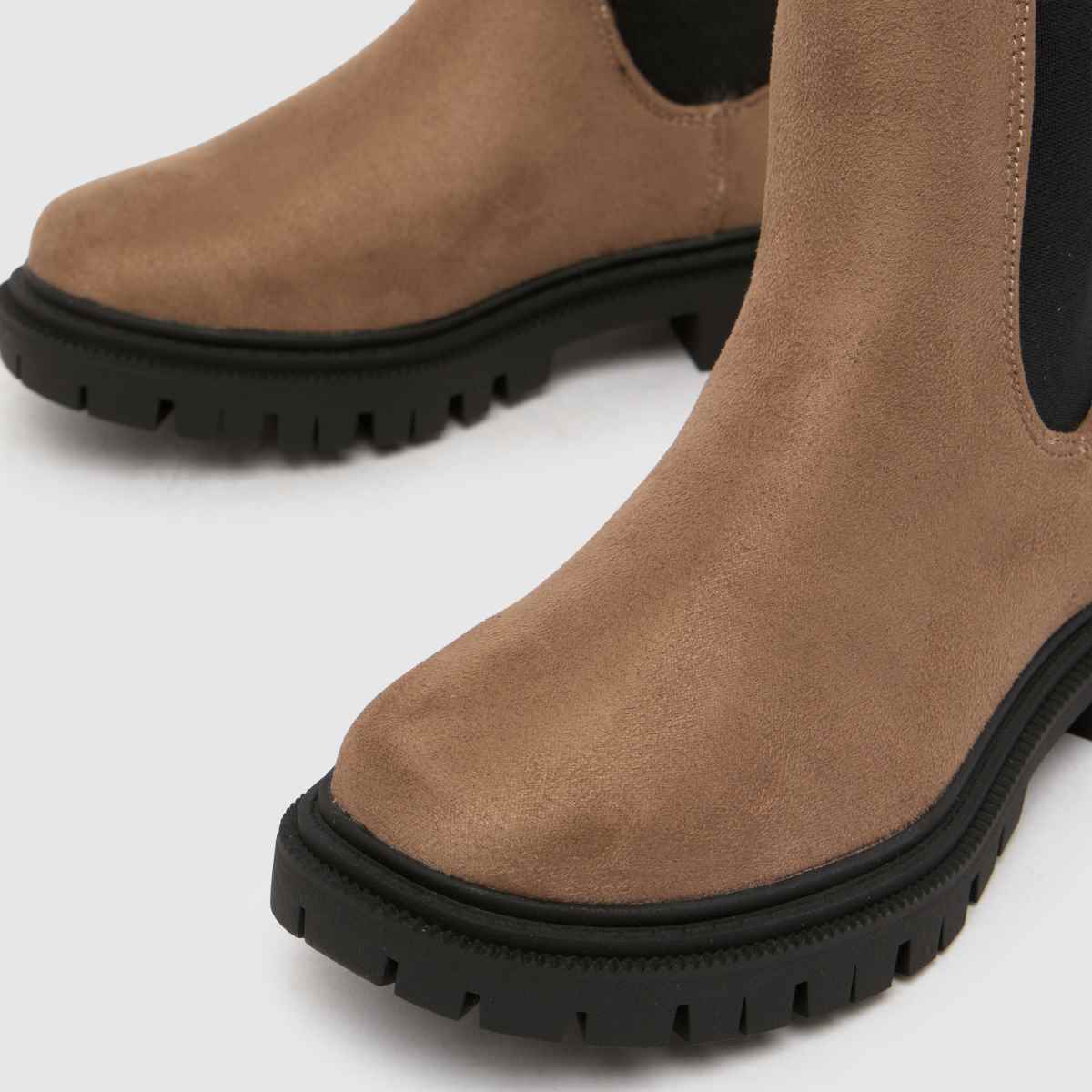 Schuh Schuh Click Chunky Chelsea Girls Junior In Taupe