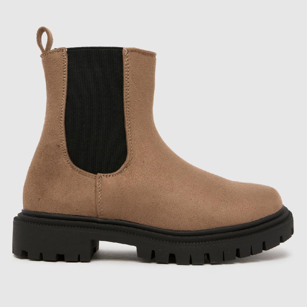 schuh schuh Click Chunky Chelsea Girls Junior in Taupe