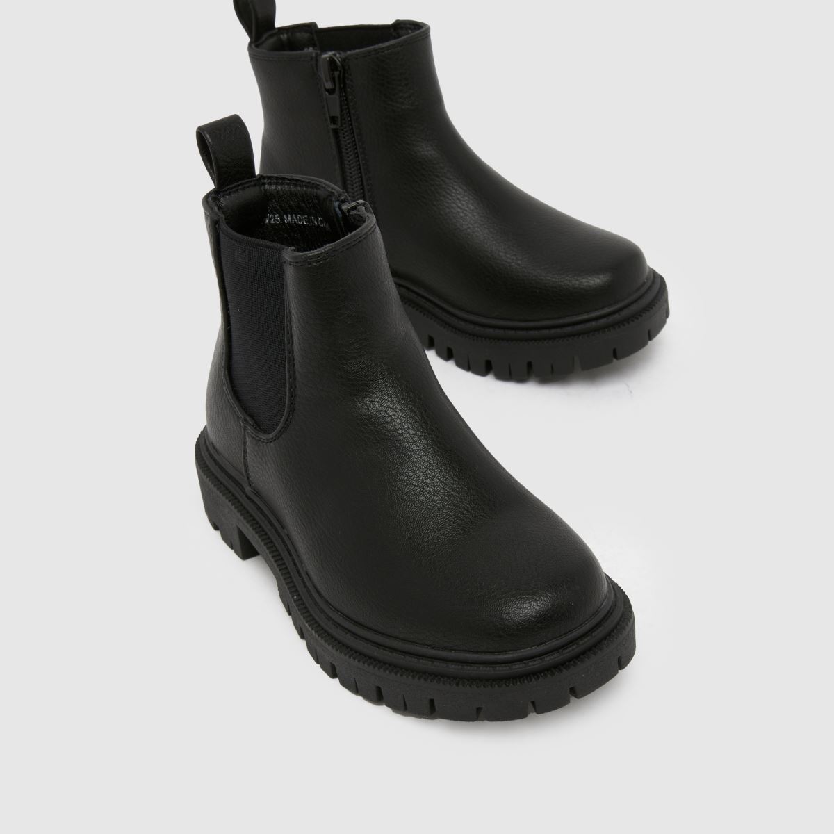 Schuh Schuh Click Chunky Chelsea Girls Toddler In Black