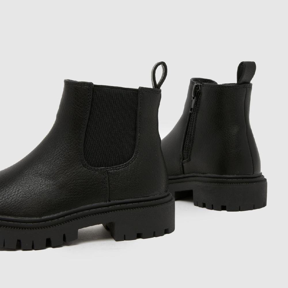 Schuh Schuh Click Chunky Chelsea Girls Toddler In Black